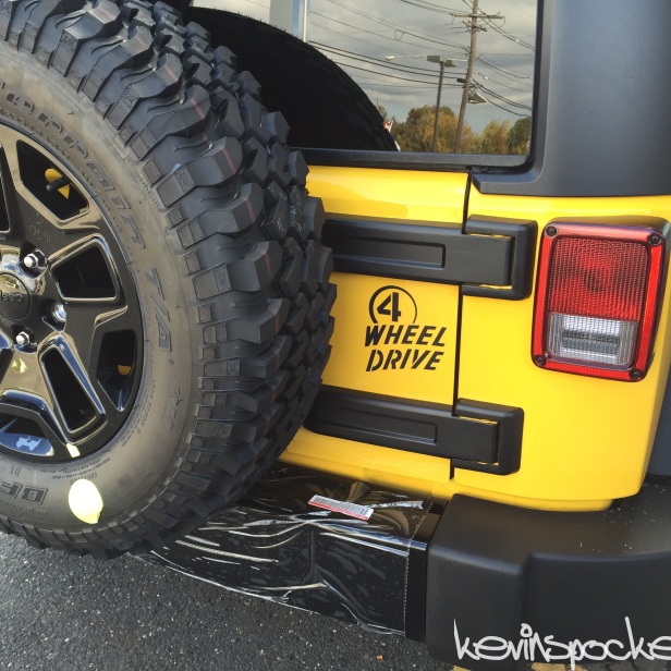 2015 Baja Yellow Jeep Wrangler JK Willy's Edition